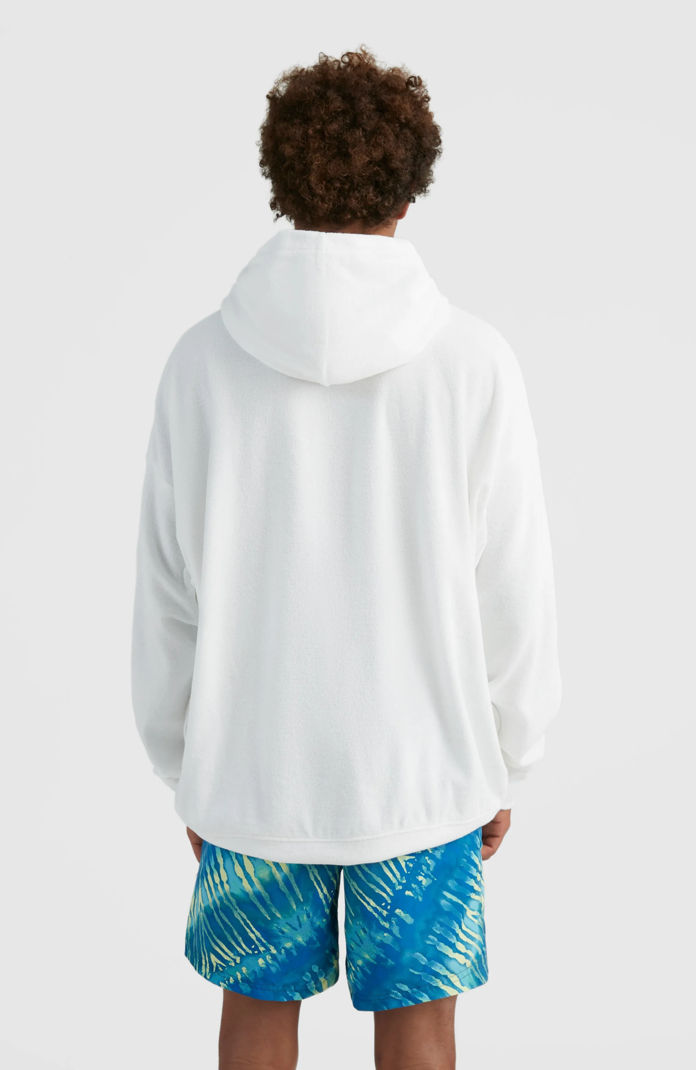 Brights Terry Kapuzenpullover | Snow White