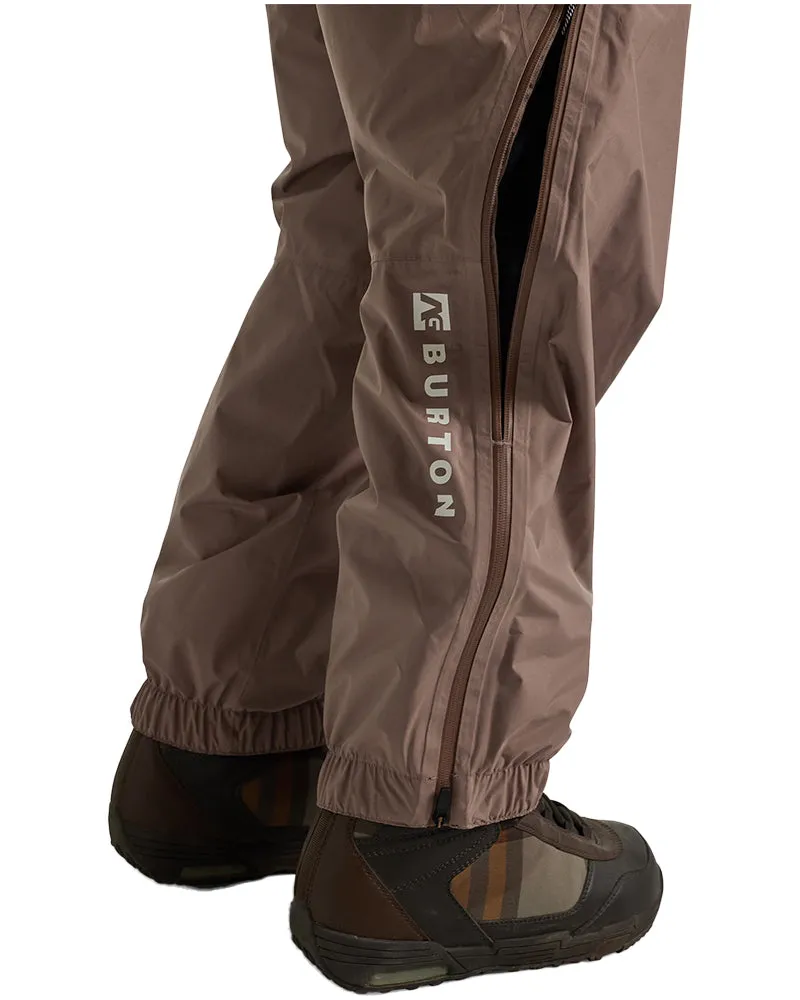 Burton AG Puffy Bib Pants Mud Mauve 2025