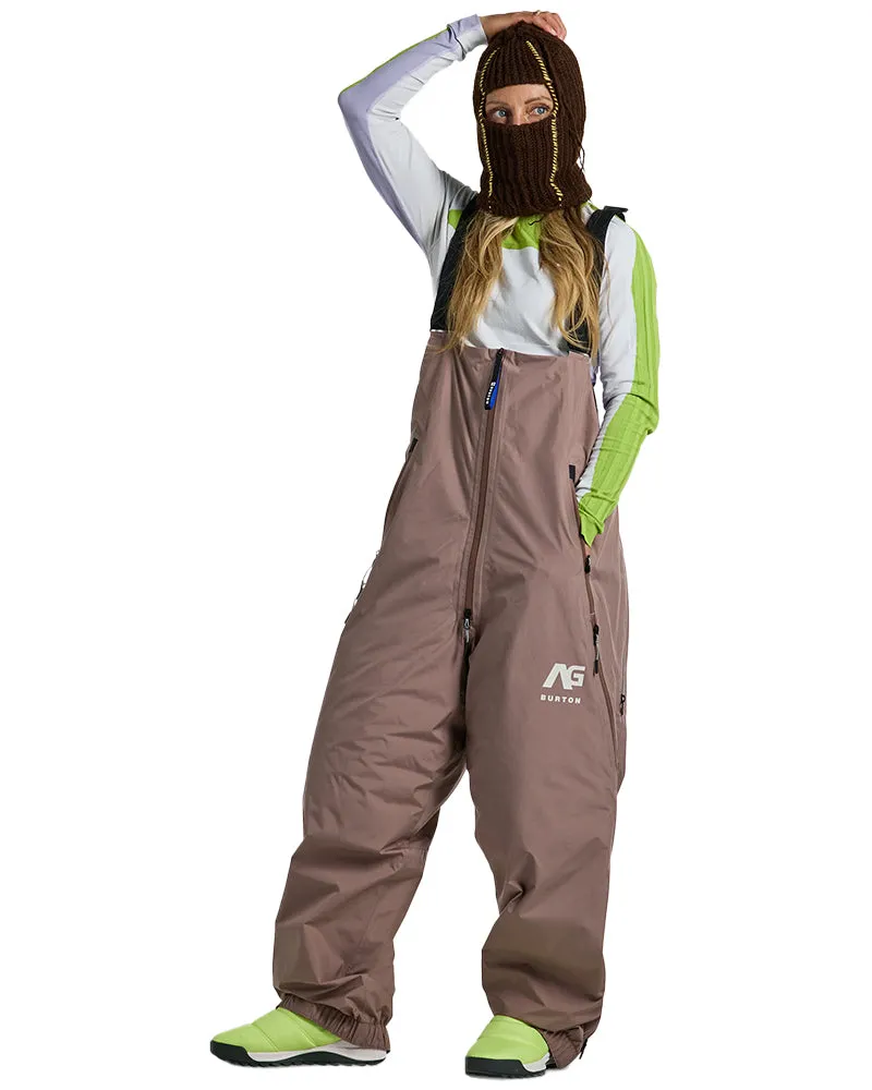 Burton AG Puffy Bib Pants Mud Mauve 2025