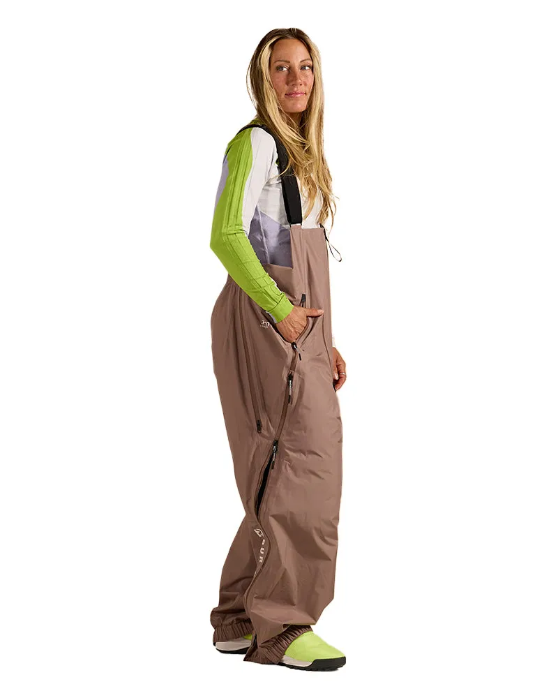 Burton AG Puffy Bib Pants Mud Mauve 2025
