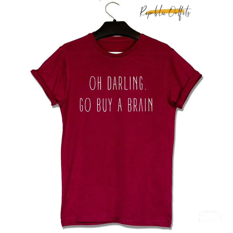 Buy a brain T-shirt