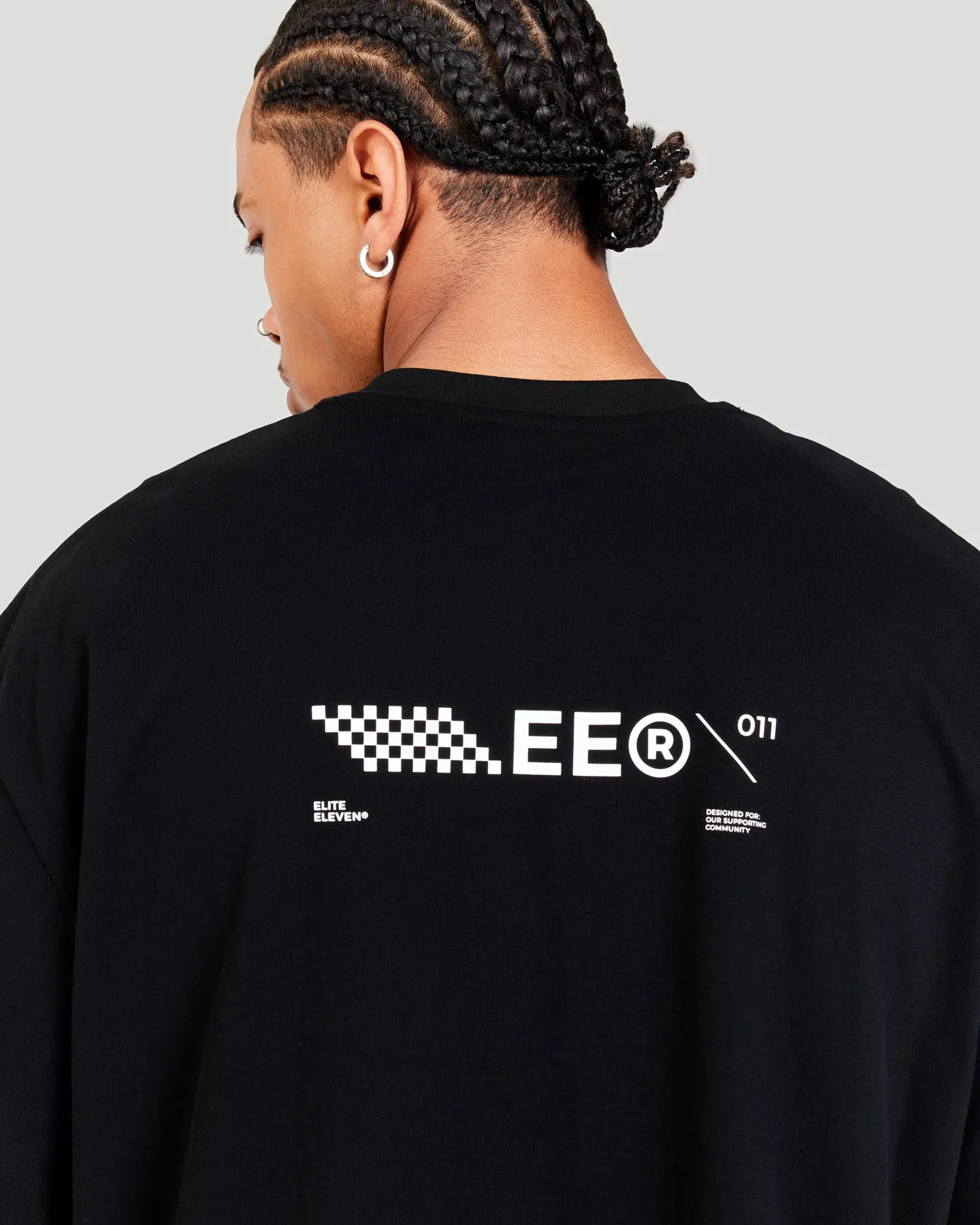 Capital V2 Oversized Tee - Black