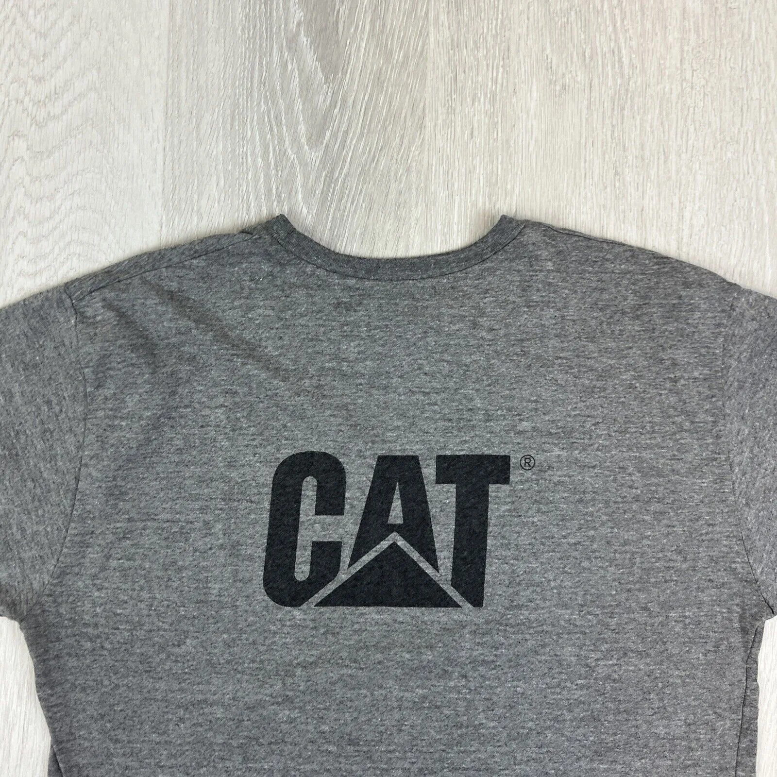 Caterpillar CAT Mens Short Sleeve T-Shirt Bundle Size Large (2 T-Shirts)