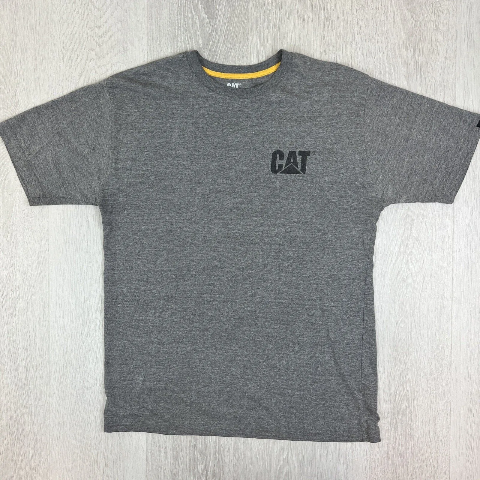 Caterpillar CAT Mens Short Sleeve T-Shirt Bundle Size Large (2 T-Shirts)
