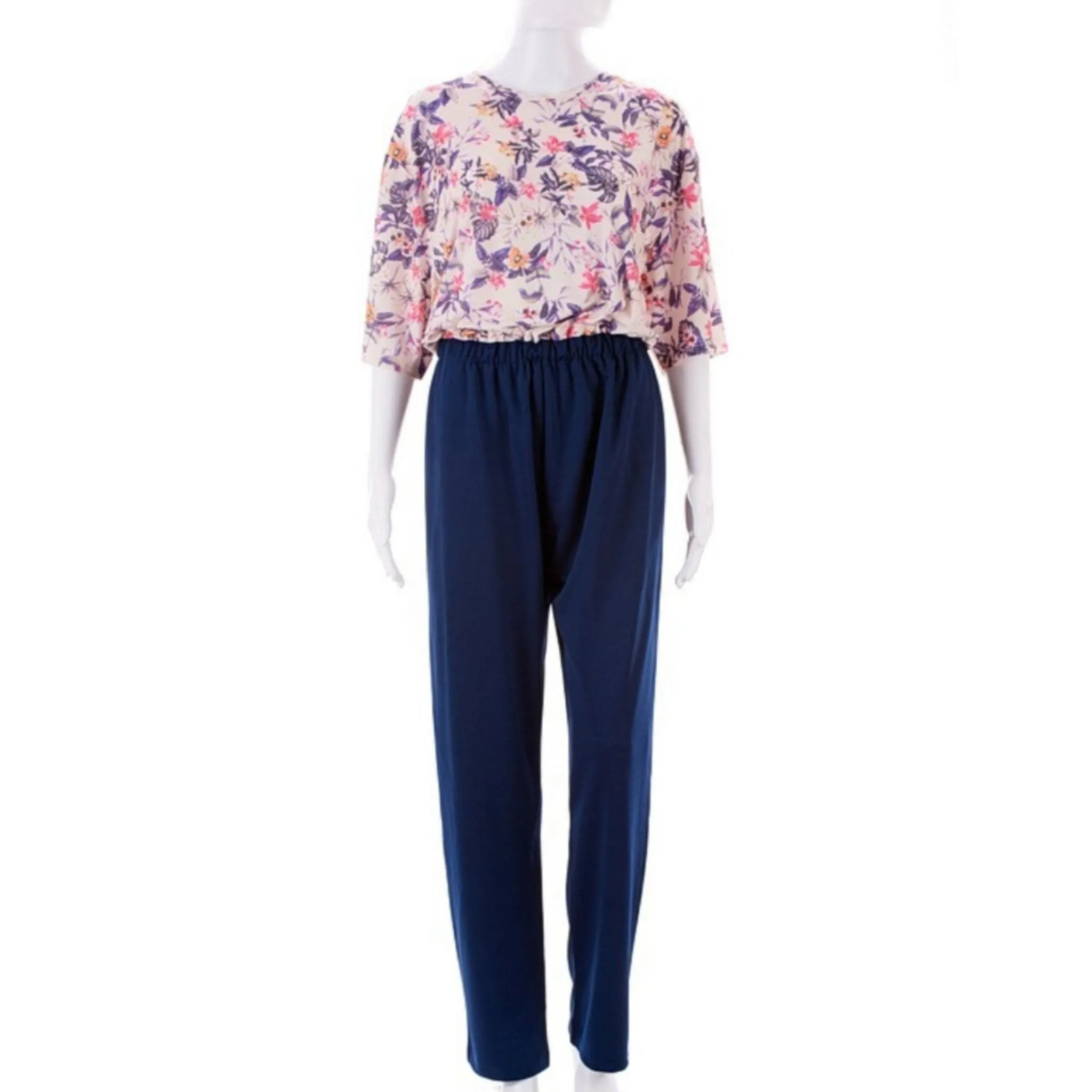 CC Women's Daisy Day  Jumpsuit / Onesie - Purple Floral
