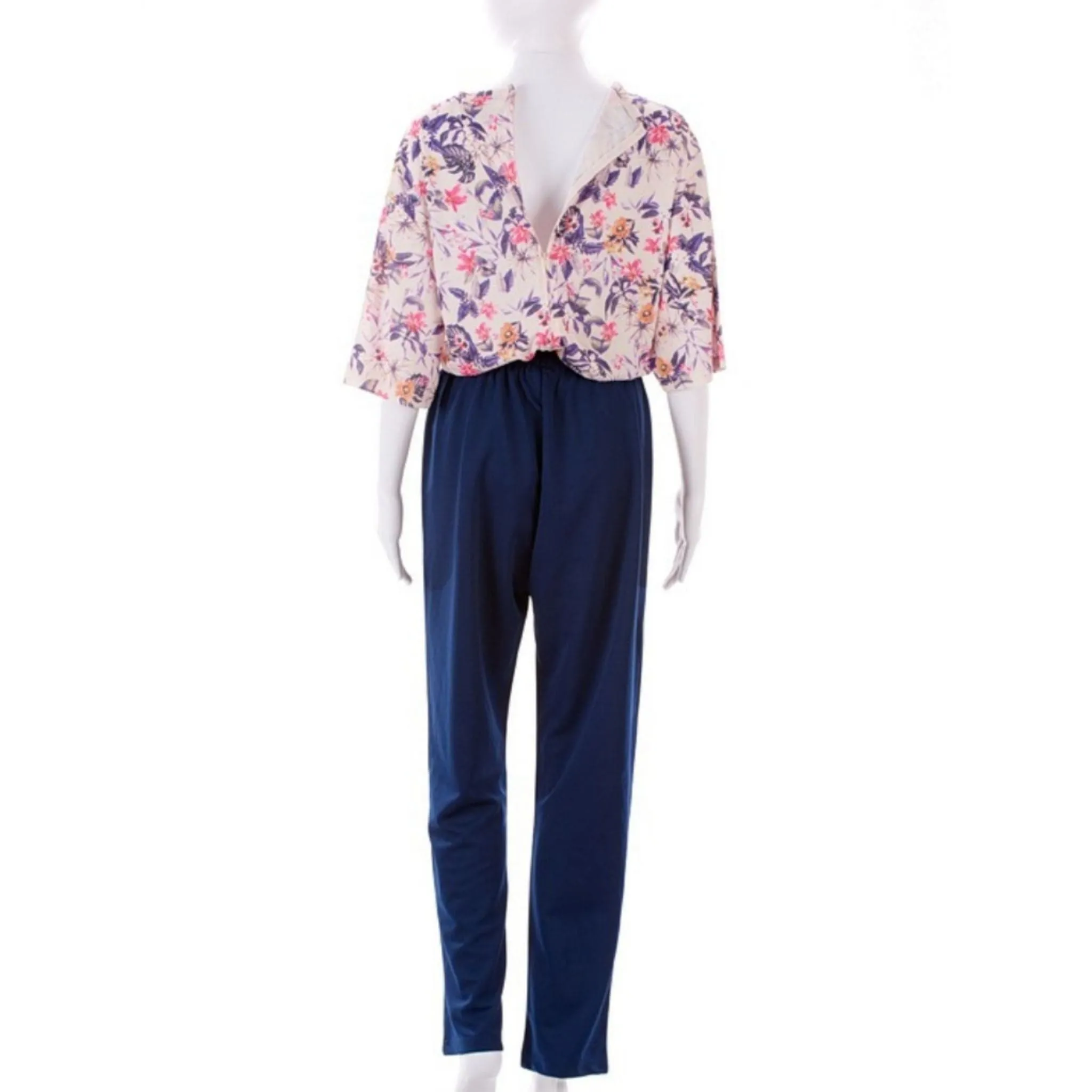 CC Women's Daisy Day  Jumpsuit / Onesie - Purple Floral