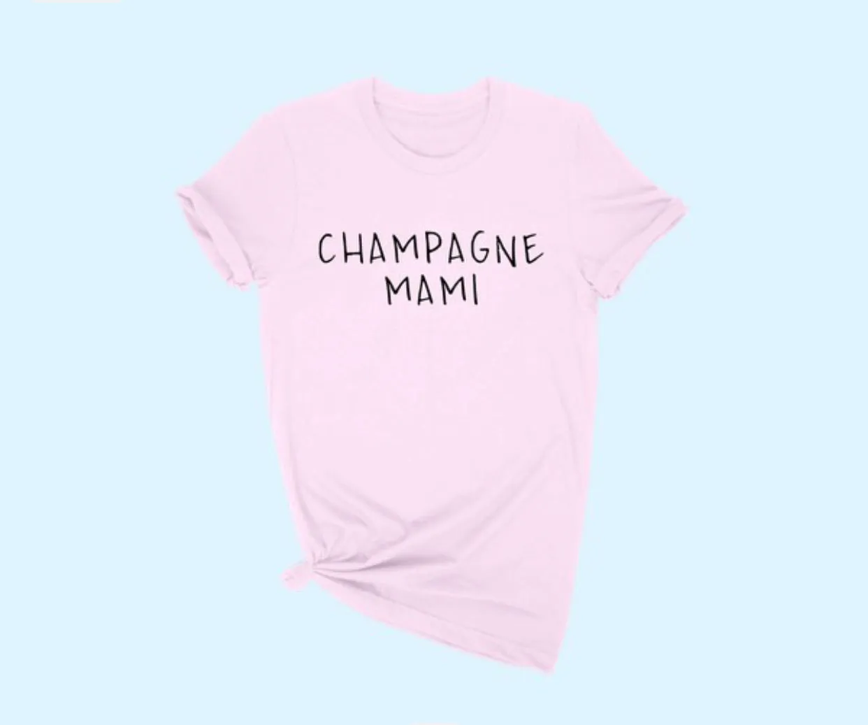 Champagne Mami Plus T-Shirt