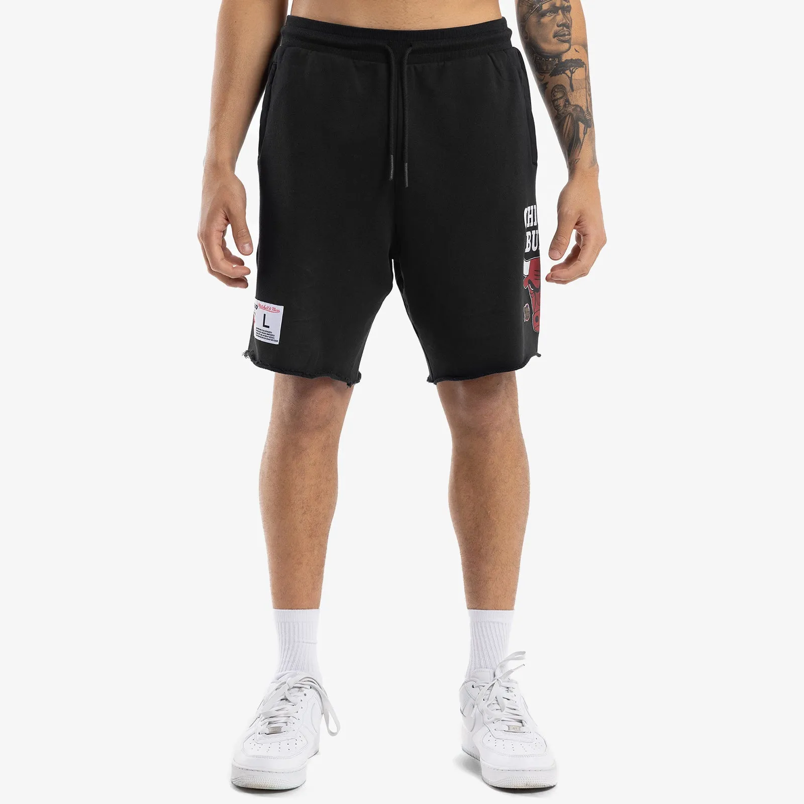 Chicago Bulls Off Season Shorts - Black