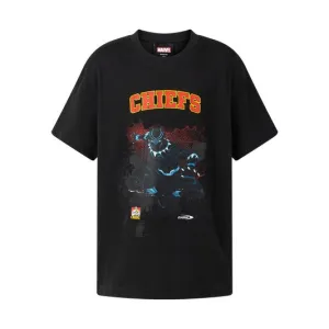 Chiefs Youth Black Panther Marvel Tee