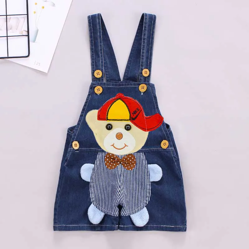 Children's summer denim overalls