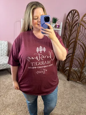 Christmas Market Graphic Tee
