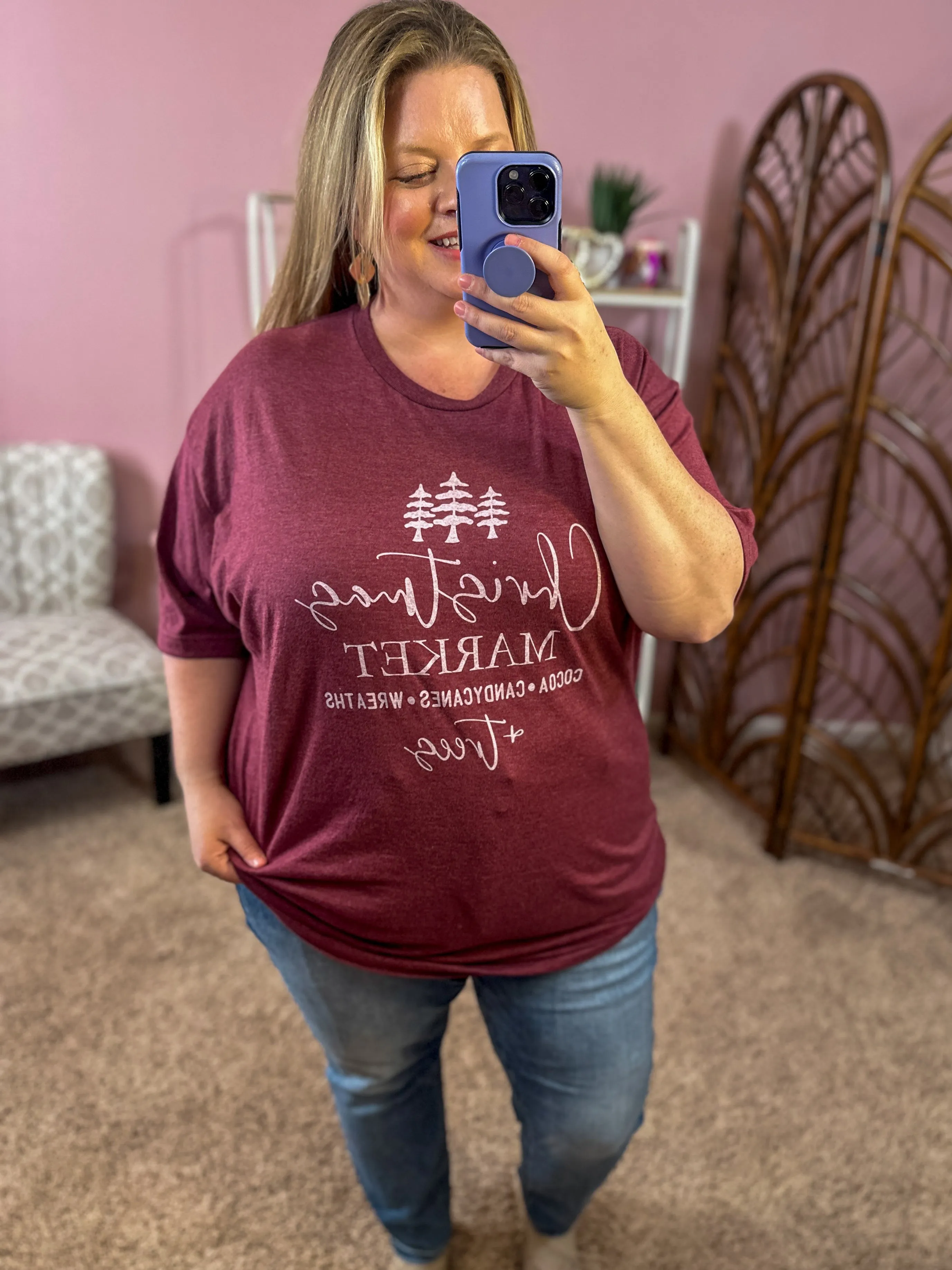Christmas Market Graphic Tee