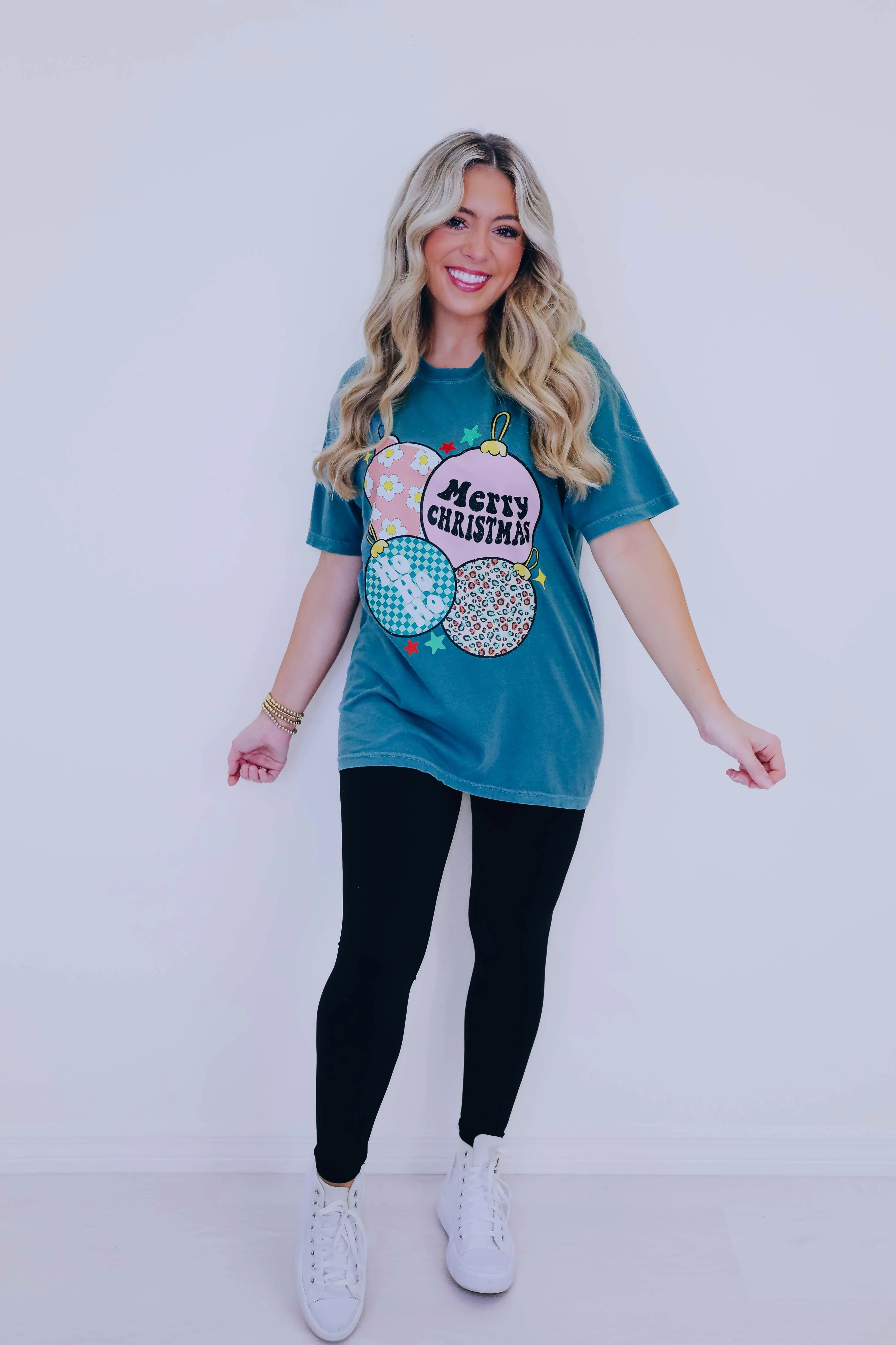 Christmas Ornament Comfort Colors Graphic Tee S-2X