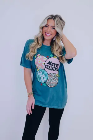 Christmas Ornament Comfort Colors Graphic Tee S-2X