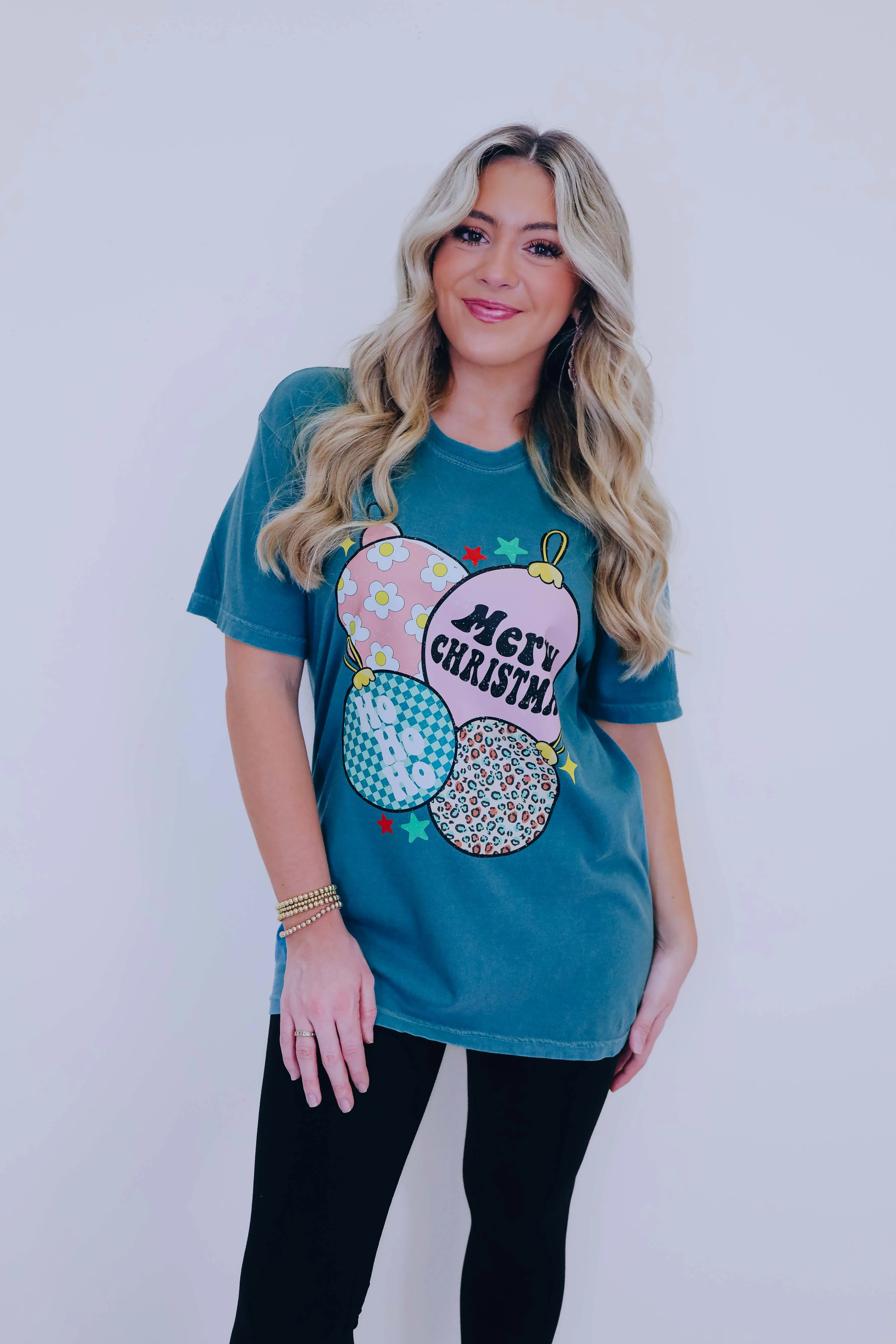 Christmas Ornament Comfort Colors Graphic Tee S-2X
