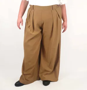 Cider tan brown wide leg pants size 2XL
