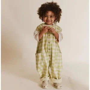 Claude & Co - Charlie sleeveless overall - gingham