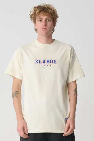 COLLEGE TEE - VINTAGE WHITE