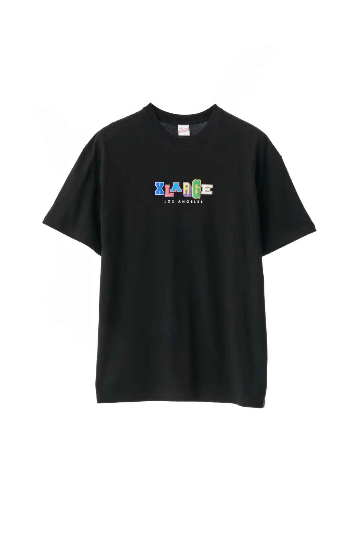 COLOUR COLLEGE TEE - BLACK