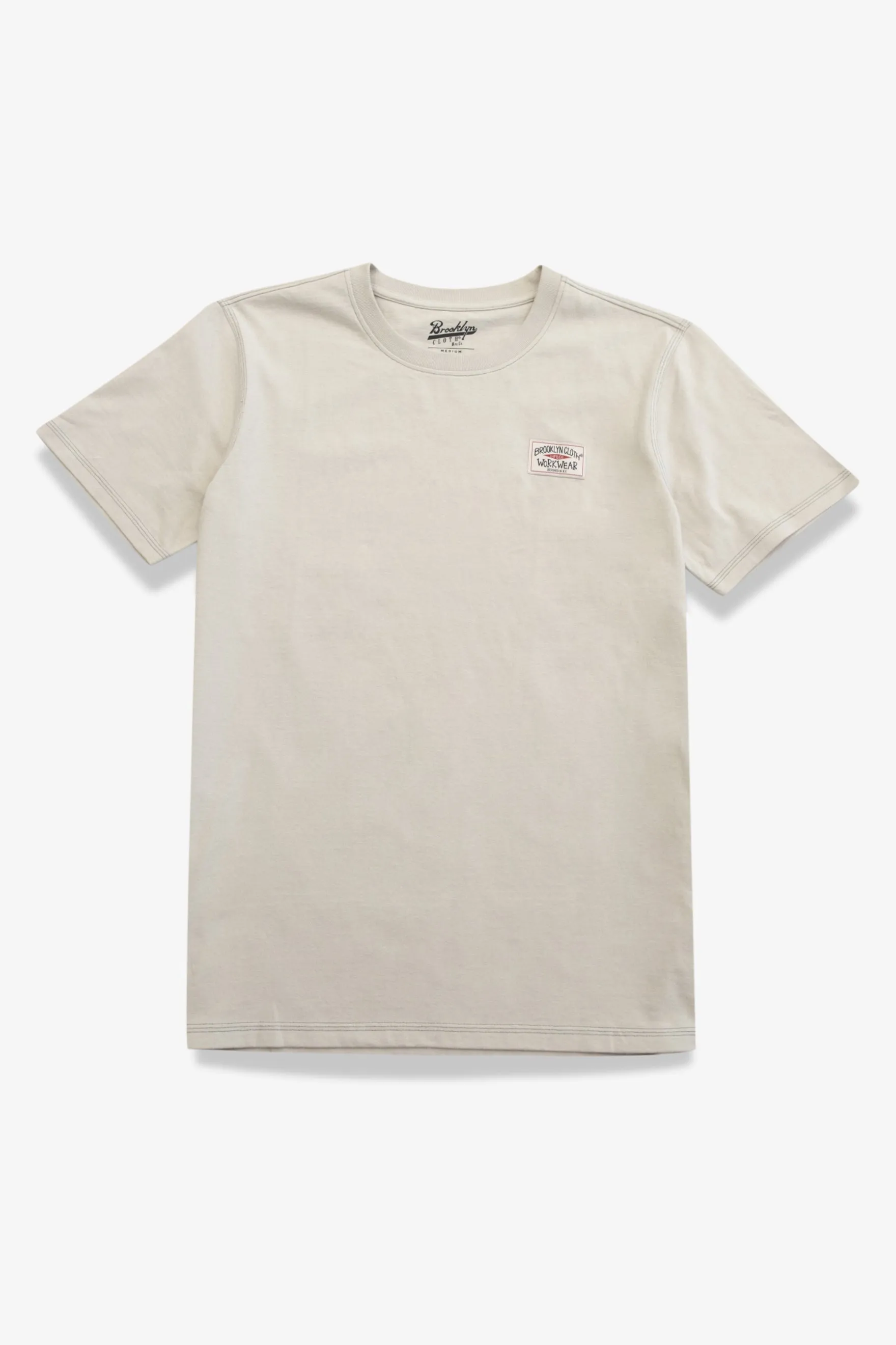 Contrast Stitch Crewneck Tee