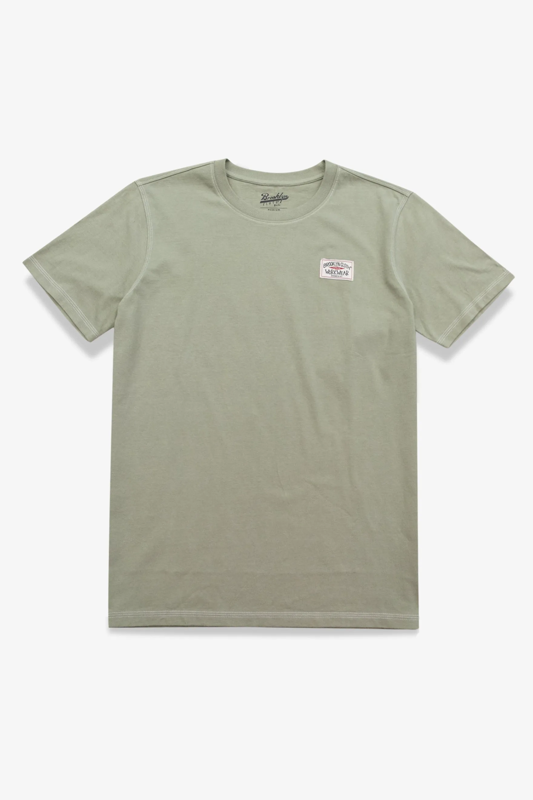 Contrast Stitch Crewneck Tee
