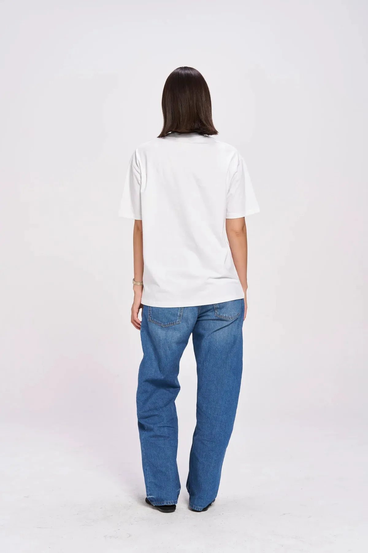 Copacabana Tropical Tee - White