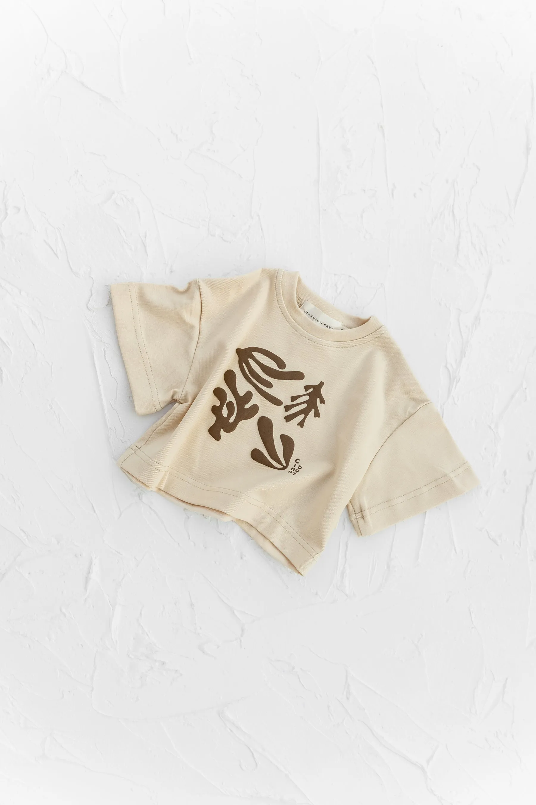 Coral Tee - Cream