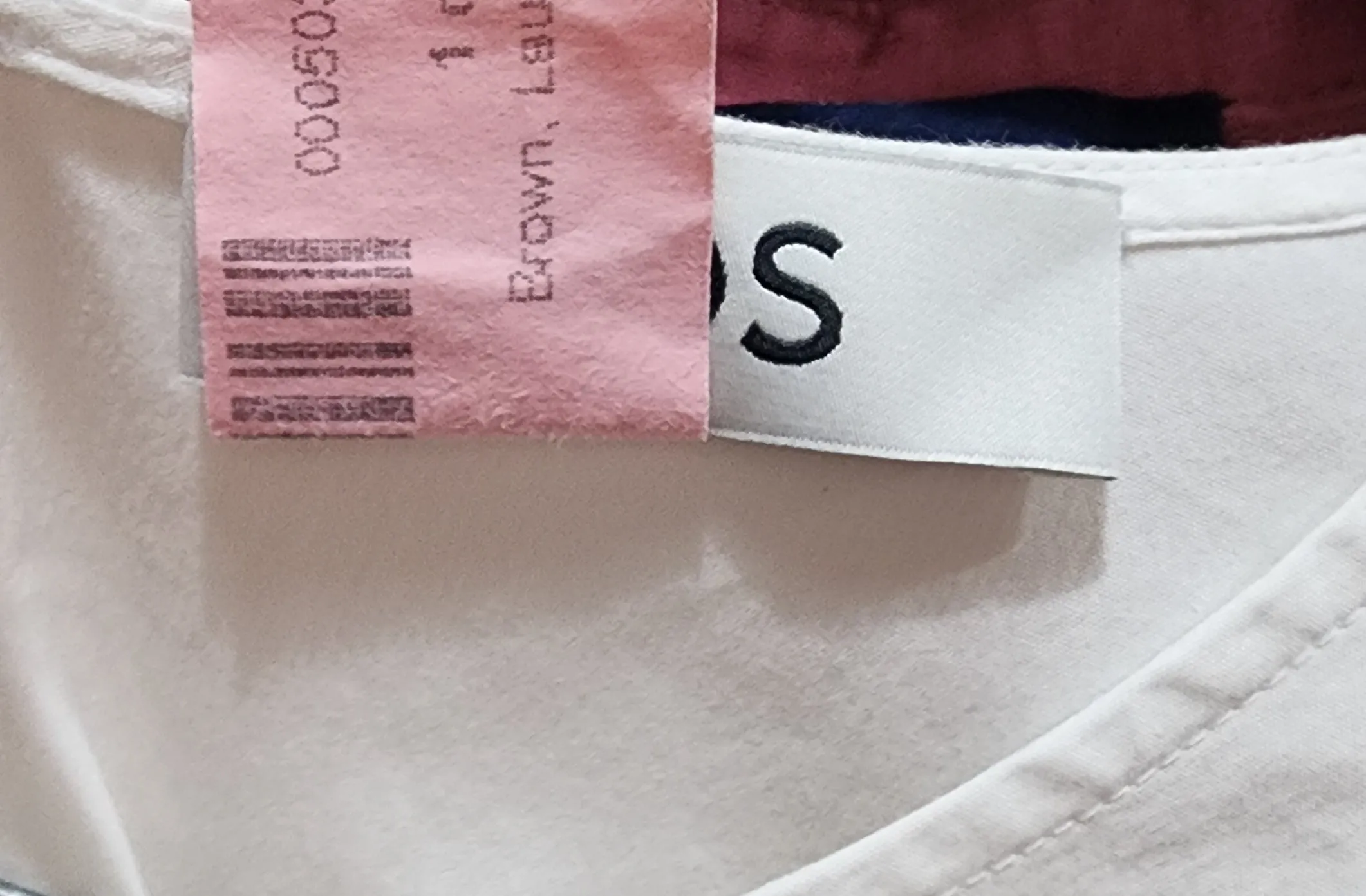 Cos white cotton top size 40 (best fits 12-14)