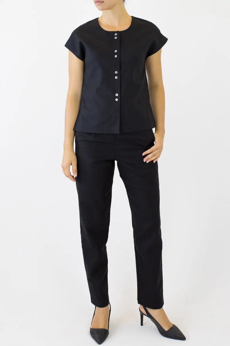 Cotton Blend Long Pants CL-02