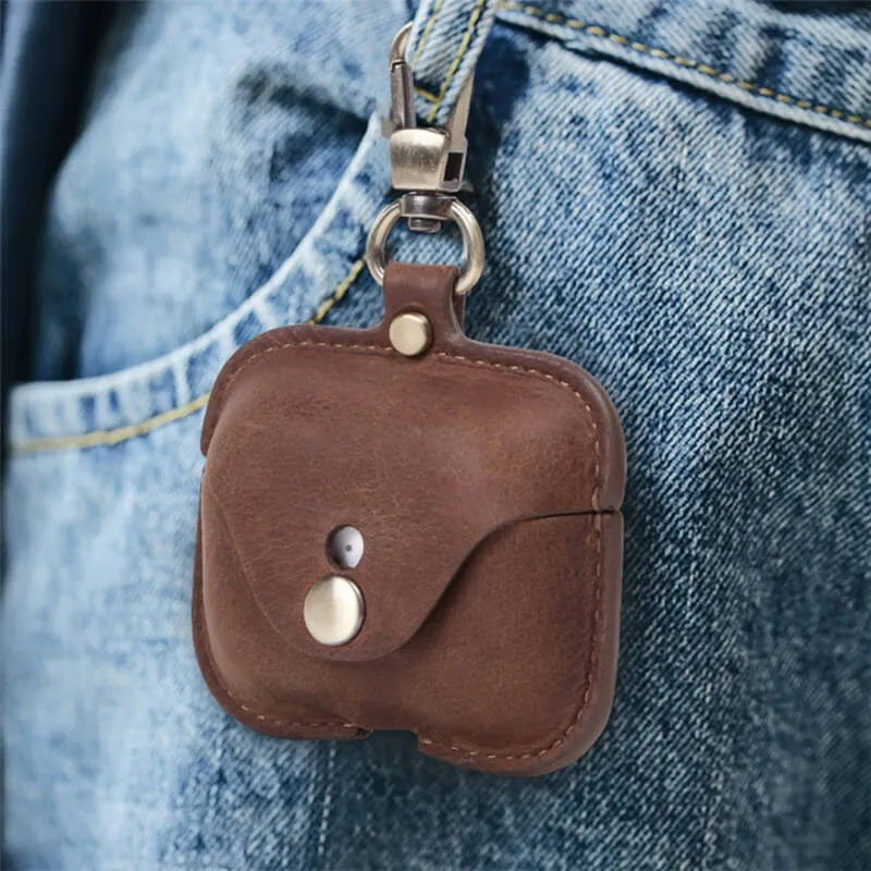 Crazy Horse Leather Bag Case