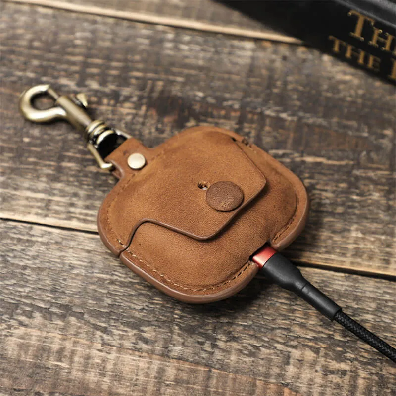 Crazy Horse Leather Bag Case