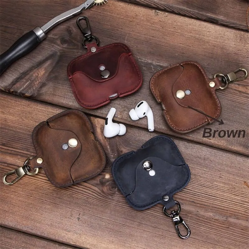 Crazy Horse Leather Bag Case