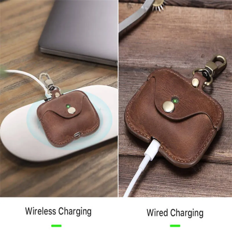 Crazy Horse Leather Bag Case