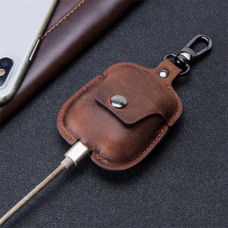 Crazy Horse Leather Bag Case