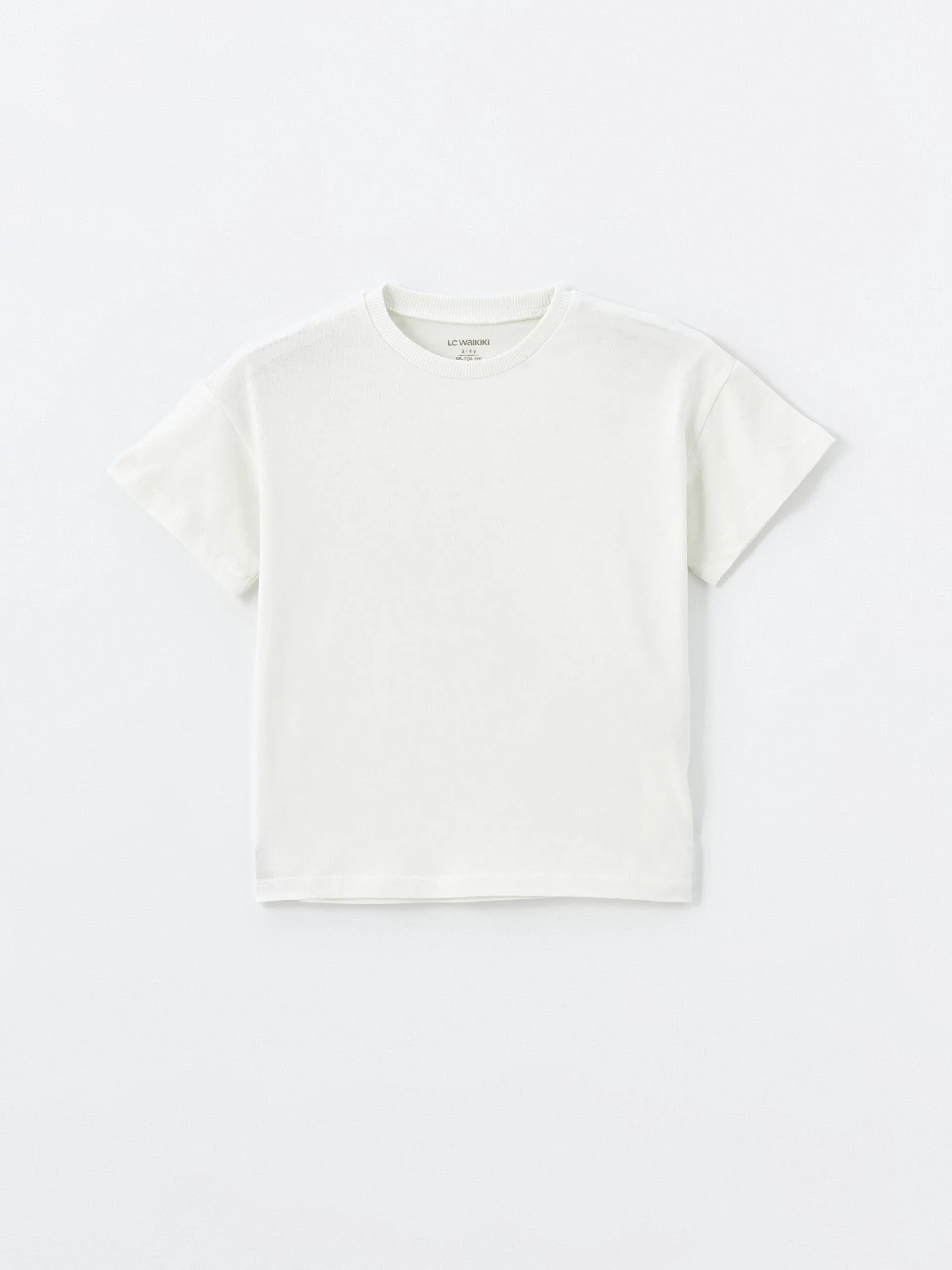 Crew Neck Short Sleeve Printed Baby Boy T-Shirt, Pack of 3