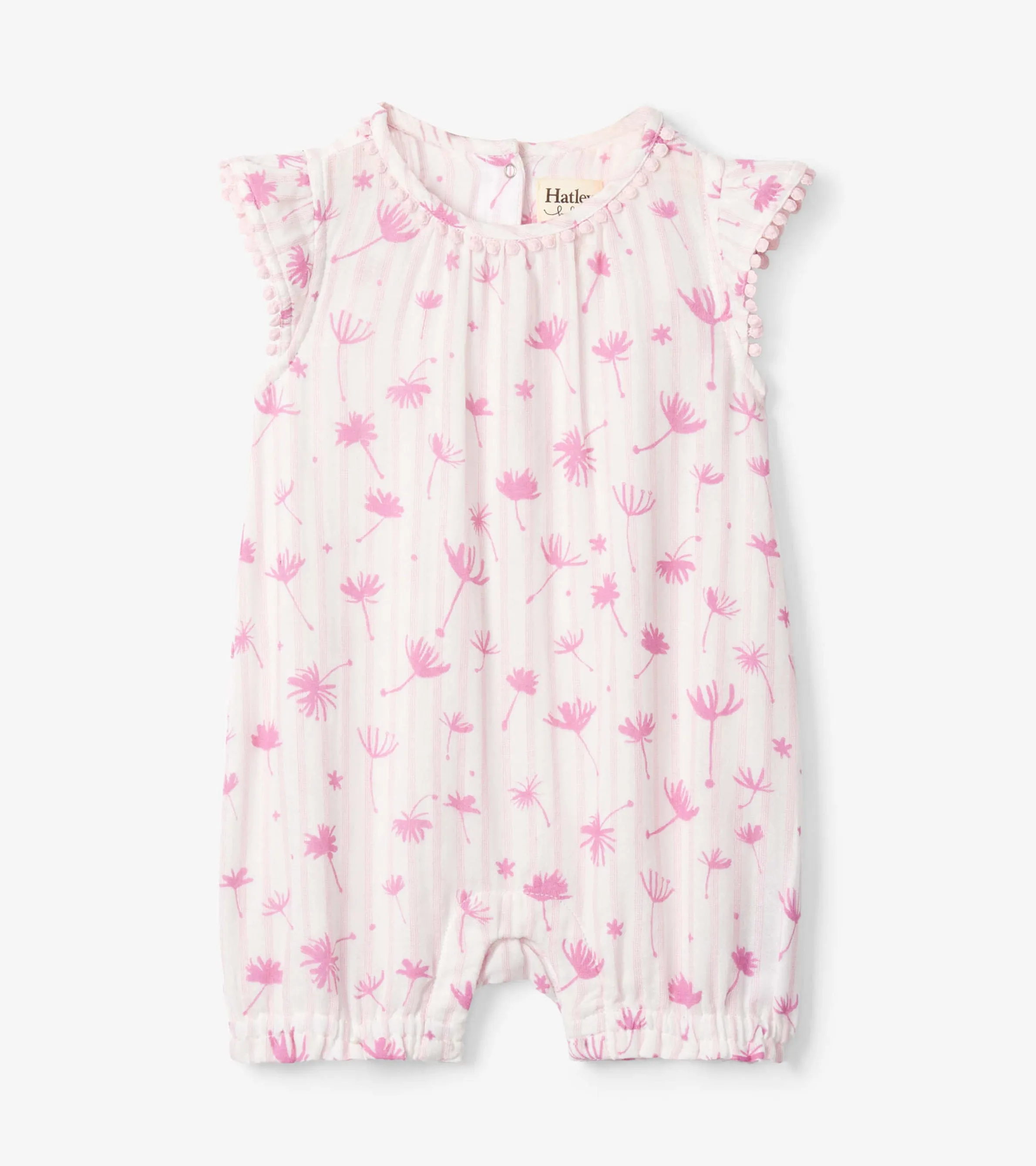 Dandelion Baby Flutter Sleeve Shortall