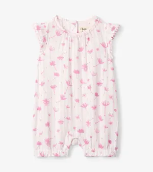 Dandelion Baby Flutter Sleeve Shortall