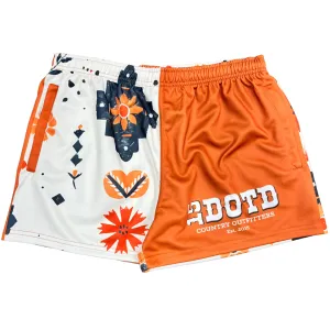 DD Shorts - Rust Aztec