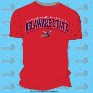 Del State | EDUCATED Red Unisex Tees (**)