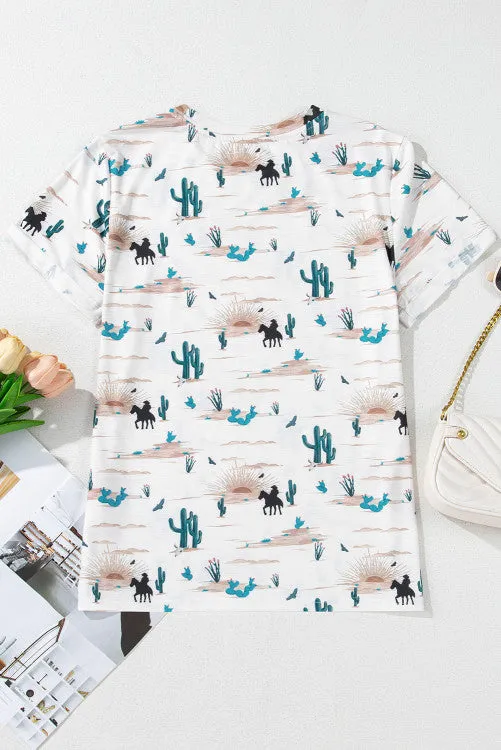 Desert Cactus Tee