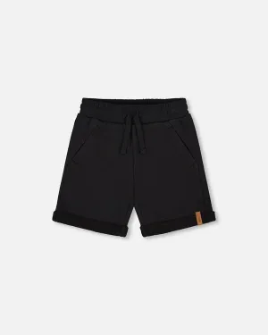 Deux Par Deux French Terry Short - Anthracite