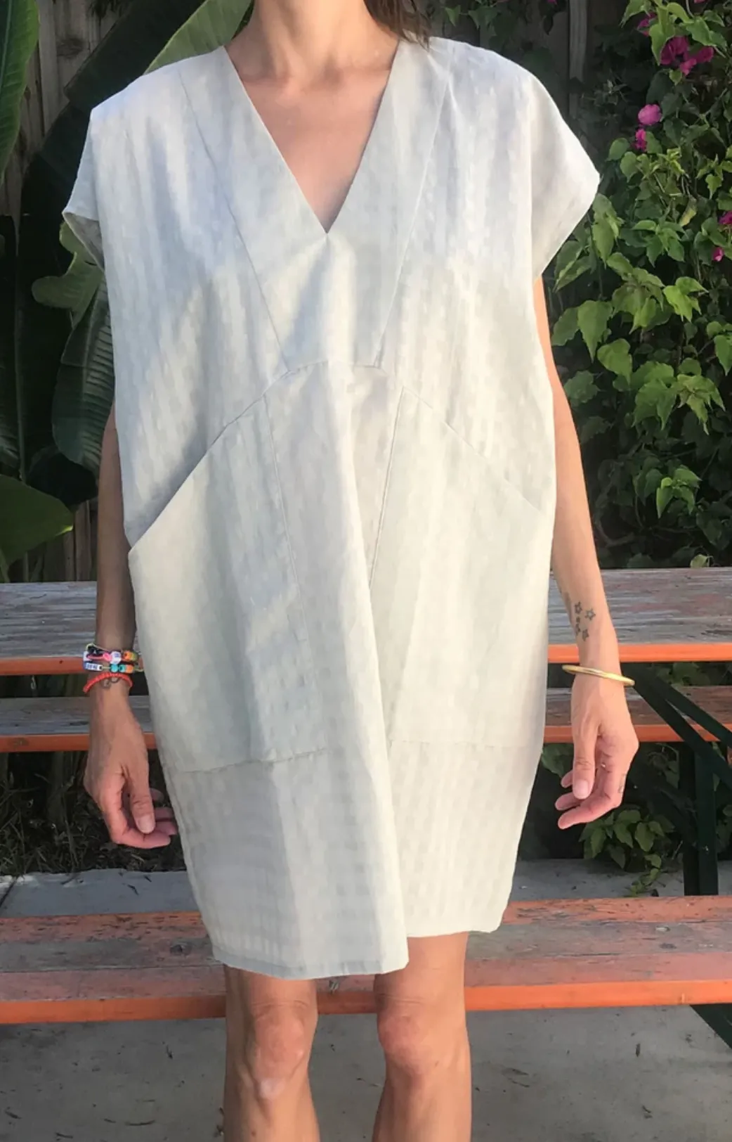 Diagonal Pocket Tunic