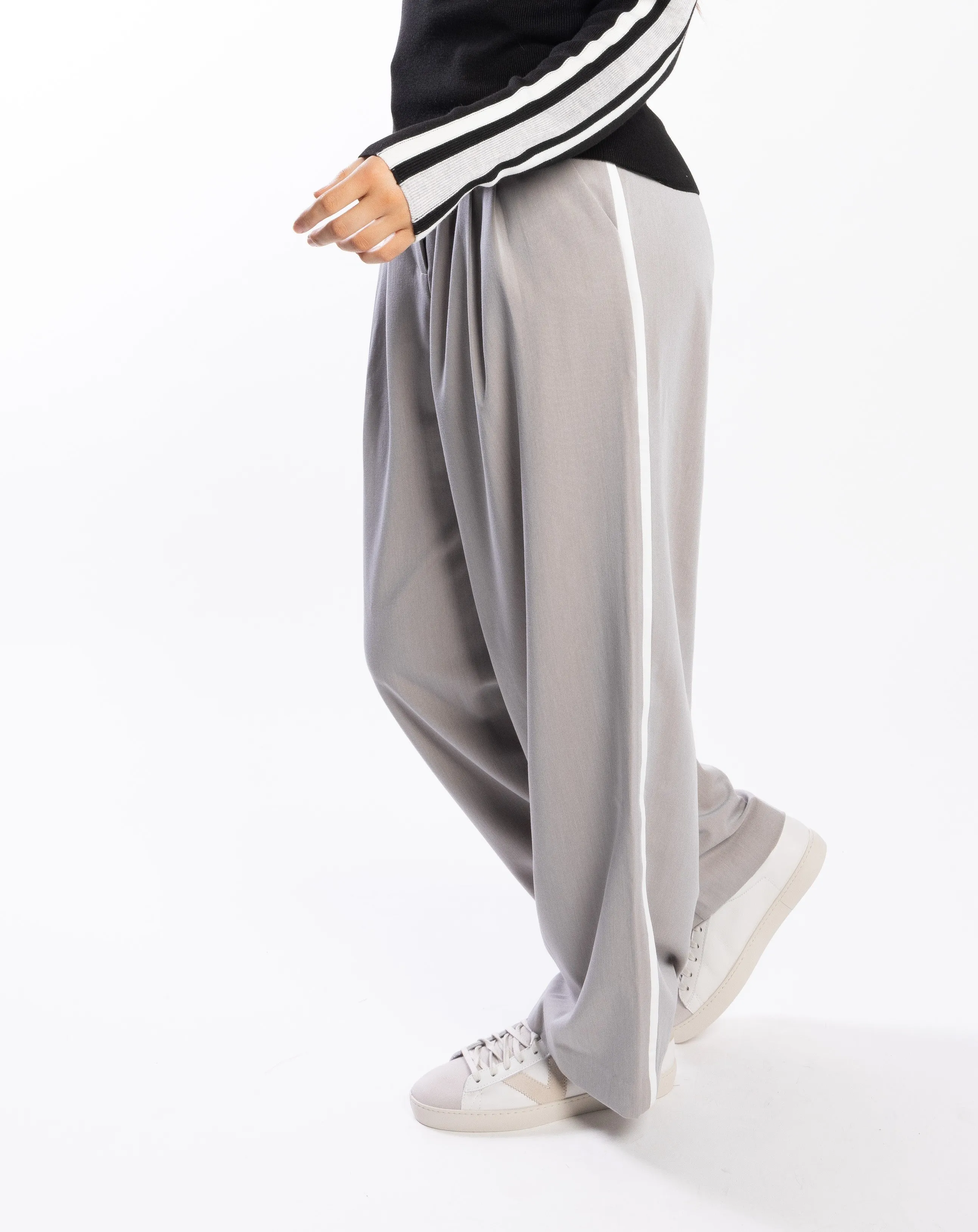 Drama The Label Beau Pant - Putty/Ivory