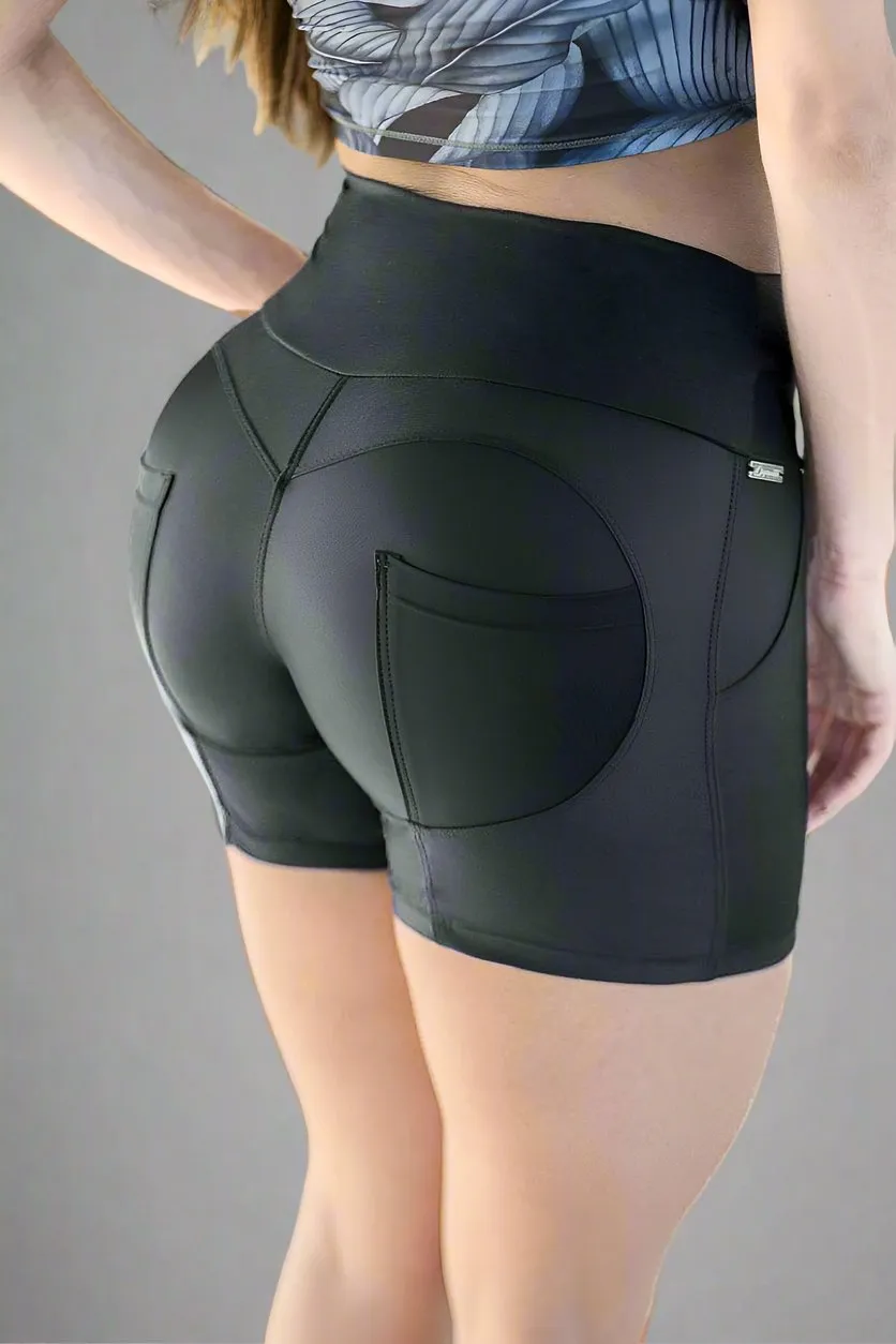 Dyna Brazil Push Up Black Shorts