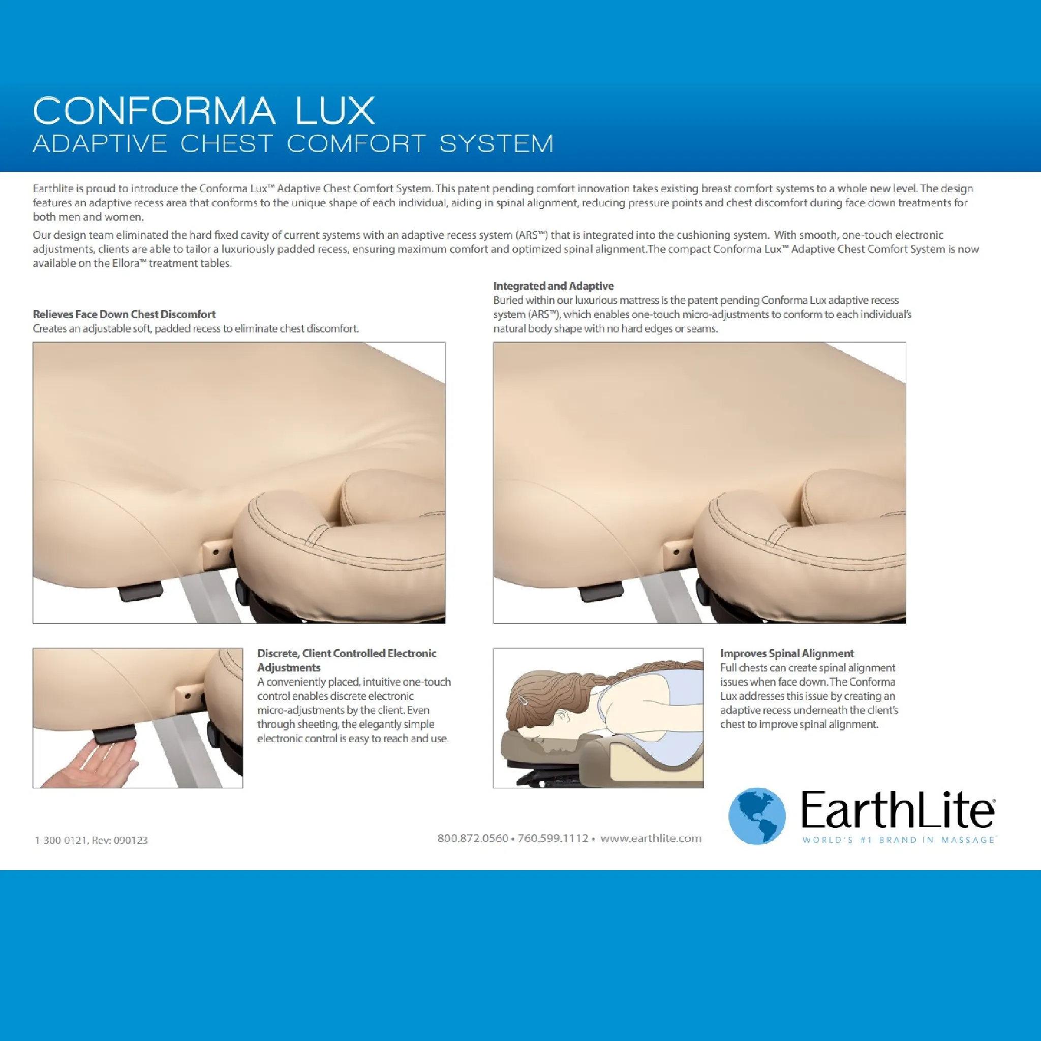 EarthLite Ellora™ Electric Lift Massage Table