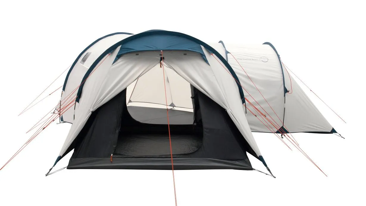 Easy Camp Alicante 600 Twin 6 Person Tunnel Tent 2024 in Grey & Blue