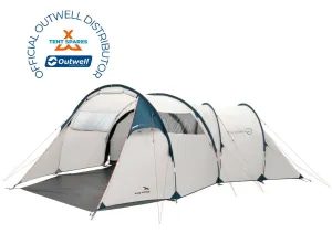 Easy Camp Alicante 600 Twin 6 Person Tunnel Tent 2024 in Grey & Blue