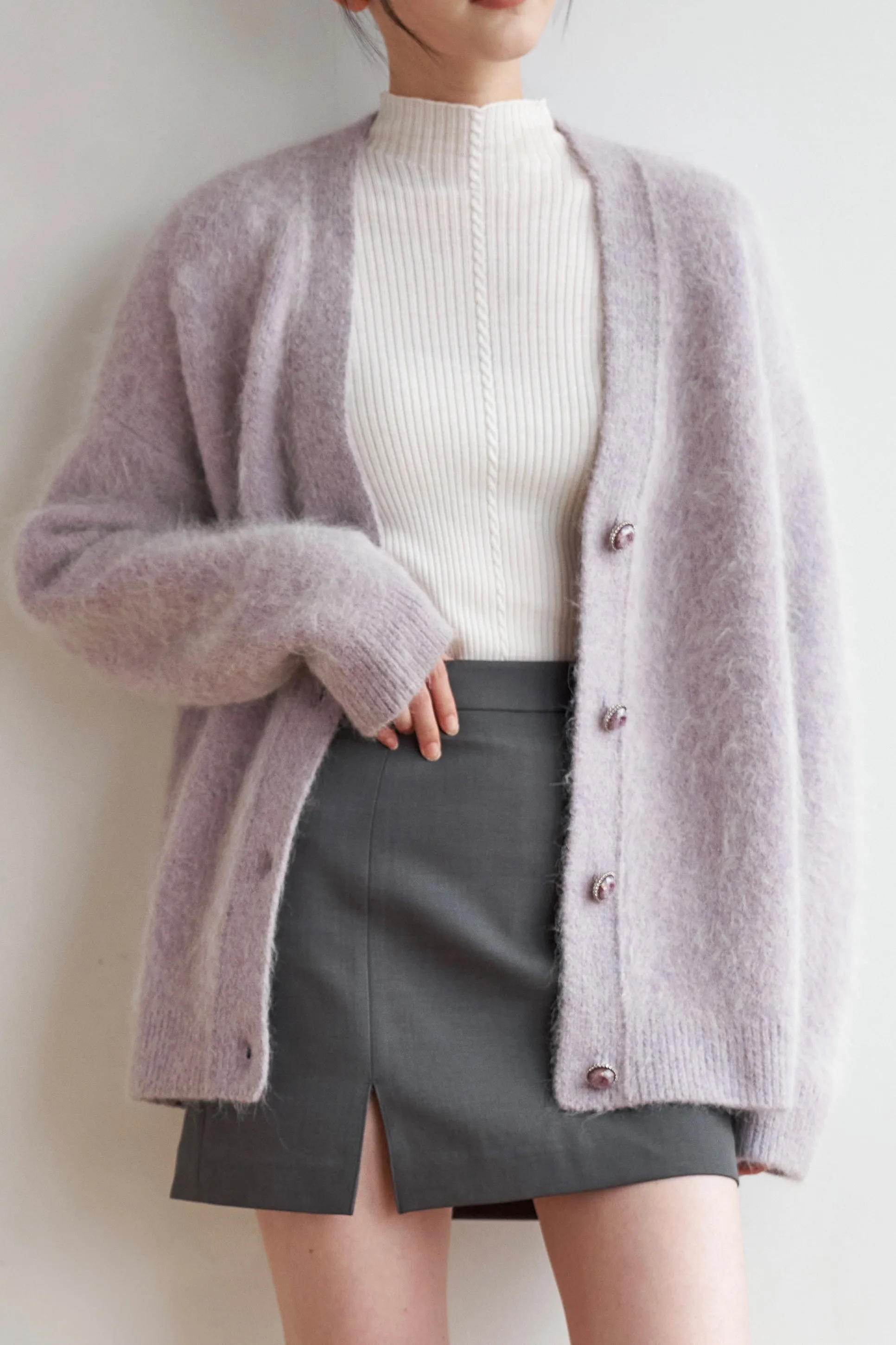 Easy Life Machine Washable Wool Top - White