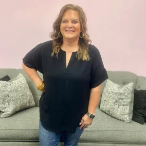 Easy Living Top - Black