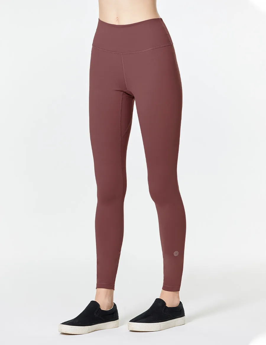 easyoga LESPIRO Glossy Slim Tights3 - R35 Carmine